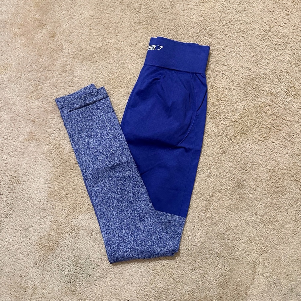 Gymshark Seamless Two-Tone Color Block Leggings - image 5